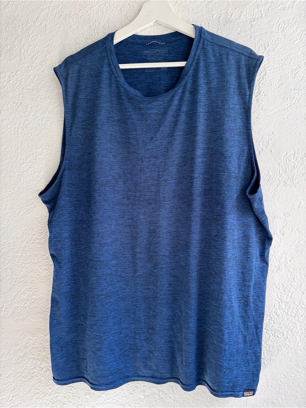 Patagonia Heathered Blue Performance T-Shirt